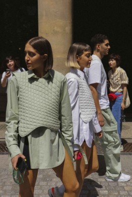 fashion week streetstyle Paris fashion photographer