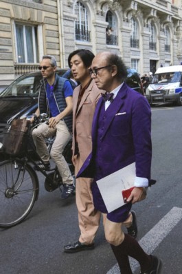 fashion week streetstyle Paris fashion photographer