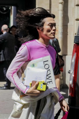 fashion week streetstyle Paris fashion photographer