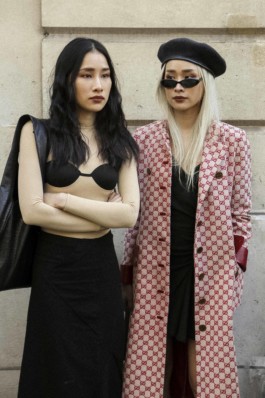 fashion week streetstyle Paris fashion photographer