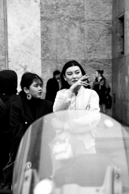 fashion week streetstyle Paris fashion photographer