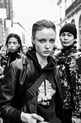 fashion week streetstyle Paris fashion photographer