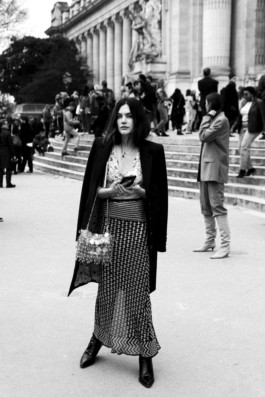 fashion week streetstyle Paris fashion photographer